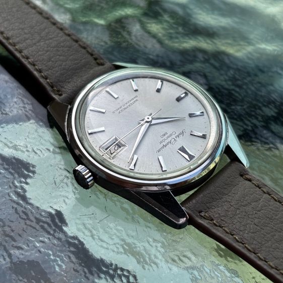 ขายนาฬิกาวินเทจ Seiko Champion Calendar 860 (Ref. 7622-8981) ไขลาน หน้าปัดขาวซันเบิร์ส ฝาหลังม้าน้ำ ปี 1965 รูปที่ 5