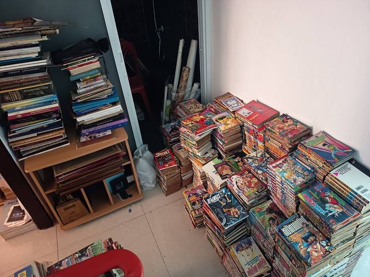 เหมาหนังสือ กิโลละ10บาท รวม 10,000 โล  รูปที่ 9