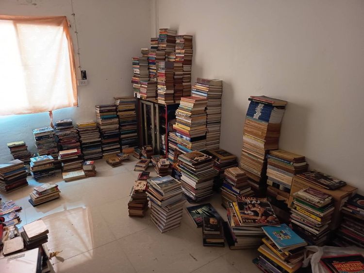 เหมาหนังสือ กิโลละ10บาท รวม 10,000 โล  รูปที่ 4