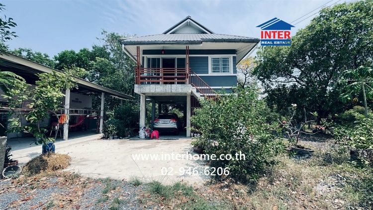 ที่ดิน + บ้าน 2 ชั้น 4 ไร่ 232 ตร.ว. ที่ดิน + บ้าน ซอยร่วมสุขใจ( หมอสุก) ถนนรังสิต-นครนายก ถนนสุวรรณศร บ้านนา นครนายก