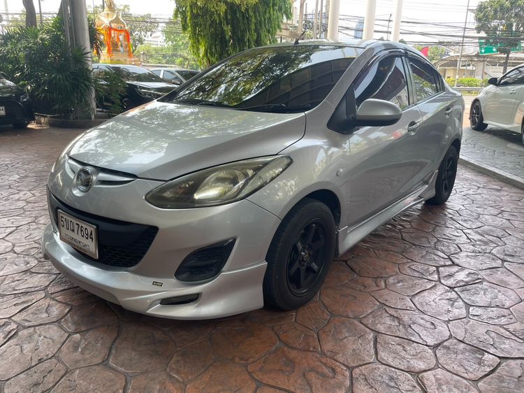 Mazda Mazda 2 2012 1.5 Elegance Groove Sedan เบนซิน ไม่ติดแก๊ส เกียร์อัตโนมัติ เทา รูปที่ 2