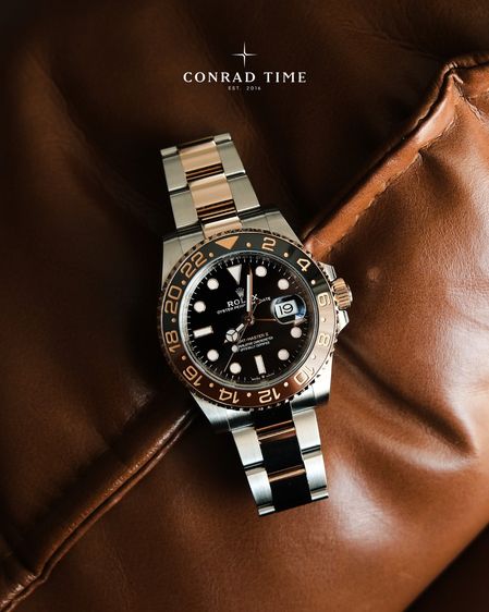 Rolex GMT-Master II 126711CHNR 'Root Beer Black Dial Two-Tone Oyster 2019 40mm. Fullset รูปที่ 4