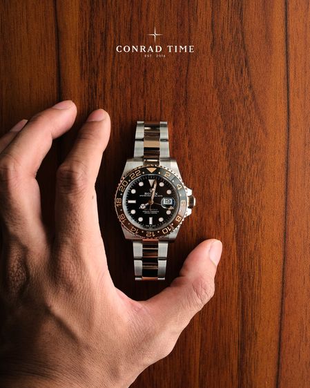 Rolex GMT-Master II 126711CHNR 'Root Beer Black Dial Two-Tone Oyster 2019 40mm. Fullset รูปที่ 3