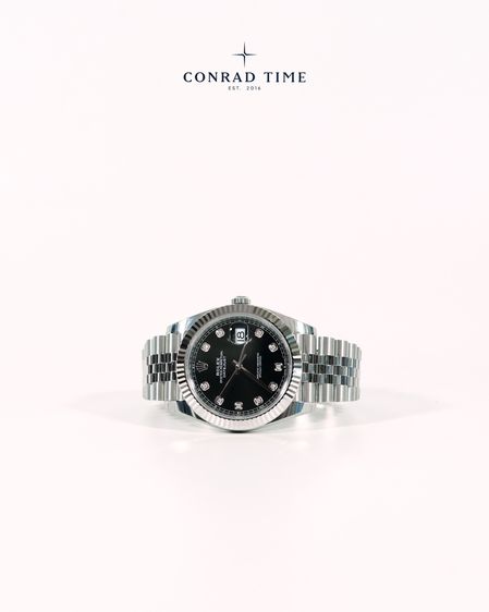 New Rolex Datejust 126234 Black Diamond Dial Jubilee 2026 36mm. Fullset  รูปที่ 3