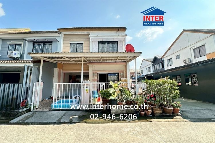 ทาวน์เฮ้าส์ 2 ชั้น 21.7 ตร.ว. หมู่บ้านพฤกษา40 รังสิต คลอง3 ถนนรังสิต-นครนายก ถนนเลียบคลองสาม คลองหลวง ปทุมธานี รูปที่ 2
