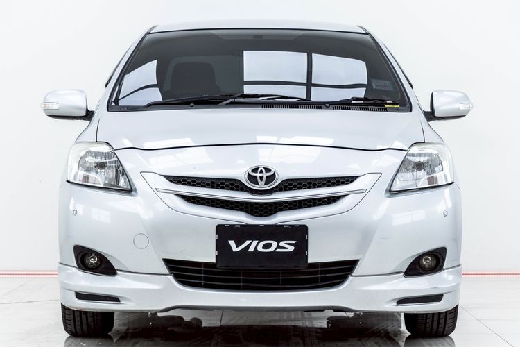 Toyota Vios 2008 1.5 E Sedan เบนซิน LPG เกียร์อัตโนมัติ เทา รูปที่ 4