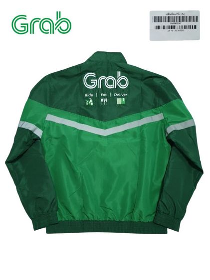เสื้อแจ็คเก็ตแกร็บ(Grab) รุ่นแรก V.1 Size M ของเก่าเก็บปี 2022 เลิกผลิตแล้ว รูปที่ 3