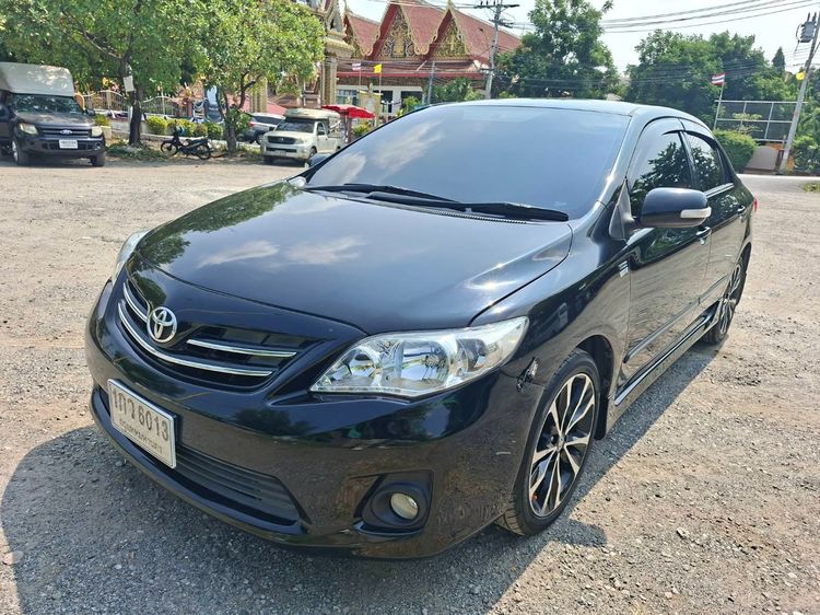 Toyota Altis 2013 1.6 G Sedan เบนซิน ไม่ติดแก๊ส เกียร์อัตโนมัติ ดำ รูปที่ 3