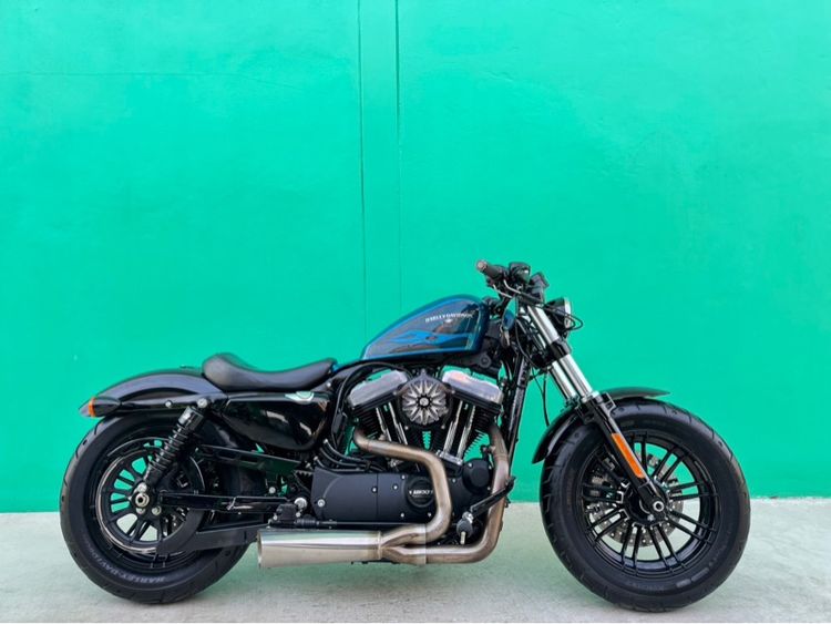 Harley Davidson Forty-Eight HARLEY Forty Eight  caddy สีน้ำเงิน ปี2017