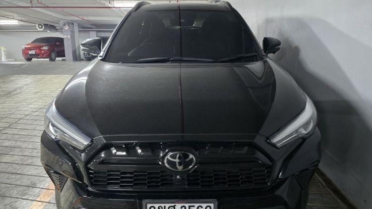 Toyota Corolla Cross 2022 1.8 Hybrid Premium Safety GR Sport Utility-car ไฮบริด ไม่ติดแก๊ส เกียร์อัตโนมัติ ดำ รูปที่ 3