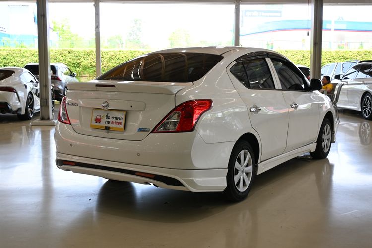 Nissan Almera 2013 1.2 VL Sedan เบนซิน ไม่ติดแก๊ส เกียร์อัตโนมัติ ขาว รูปที่ 4