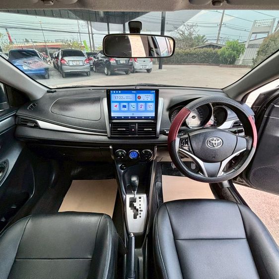 Toyota Vios 2014 1.5 G Sedan เบนซิน ไม่ติดแก๊ส เกียร์อัตโนมัติ ดำ รูปที่ 3