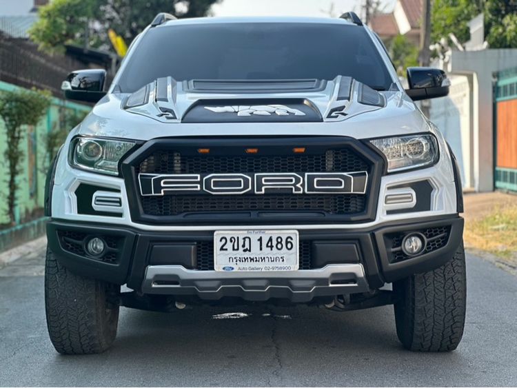 รถ Ford Ranger 2.0 Hi-Rider XLT สี ขาว
