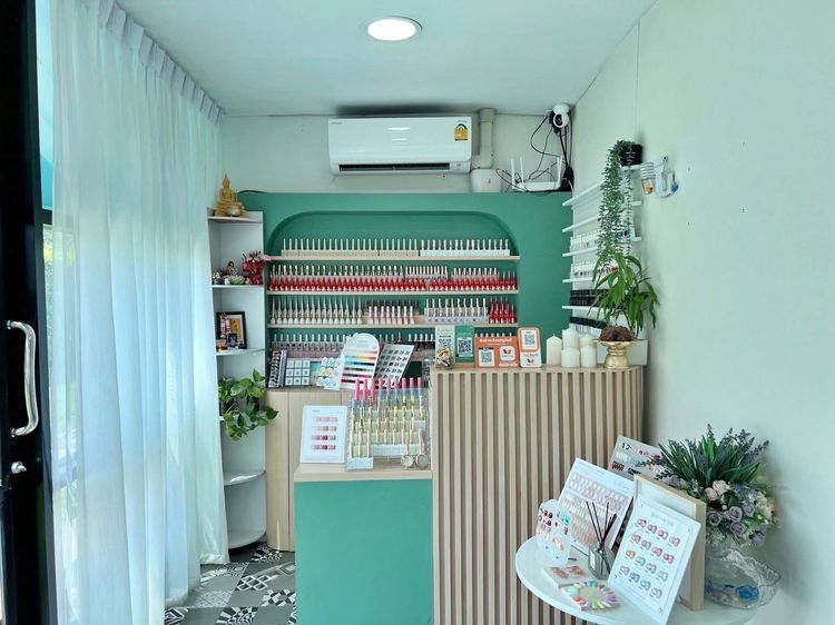 เซ้งร้านทำเล็บ ในปั้มปตท. ปัญญาอินทรา ค่าเช่าวันล่ะไม่ถึง 500 บ มีพื้นที่ข้างร้านจัดสวน รูปที่ 8