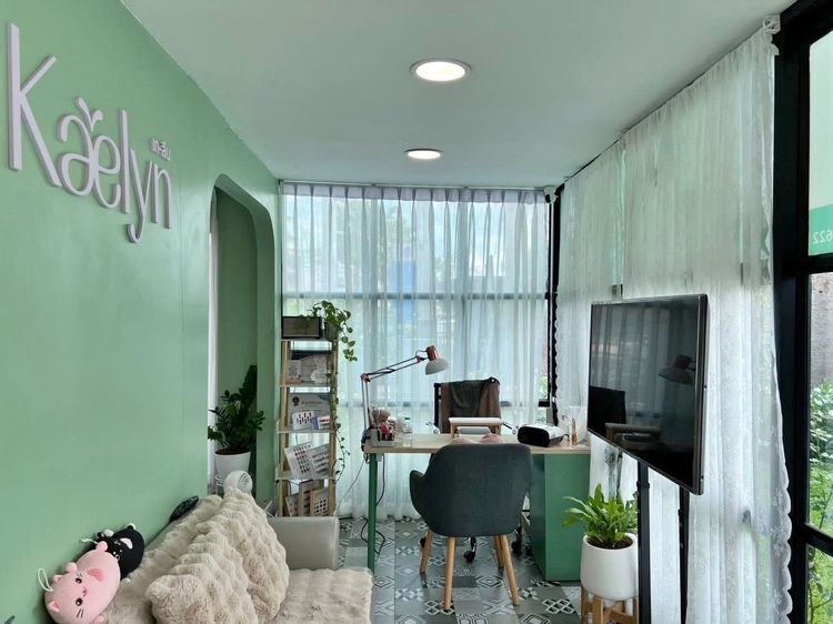 เซ้งร้านทำเล็บ ในปั้มปตท. ปัญญาอินทรา ค่าเช่าวันล่ะไม่ถึง 500 บ มีพื้นที่ข้างร้านจัดสวน รูปที่ 7