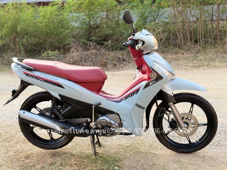 YAMAHA Finn ปี66(2023) สวยกริ๊ป รถจ้าวแรกมือเดียวออกห้าง ฟรีดาวน์ ไม่ใช้คนค้ำ ผ่อนสบายๆ จร้า รูปที่ 5