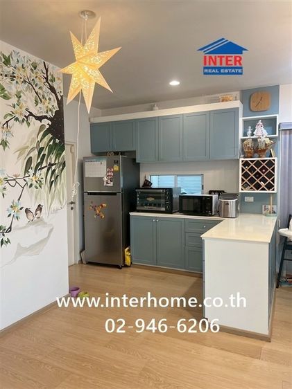 บ้านเดี่ยว 2 ชั้น 55.5 ตร.ว. หมู่บ้านบุราสิริปัญญาอินทรา ใกล้ซาฟารีเวิลด์ ซอยเลียบคลองสอง20 ถนนคู้บอน ถนนเลียบคลองสอง เขตคลองสามวา กรุงเทพ รูปที่ 4