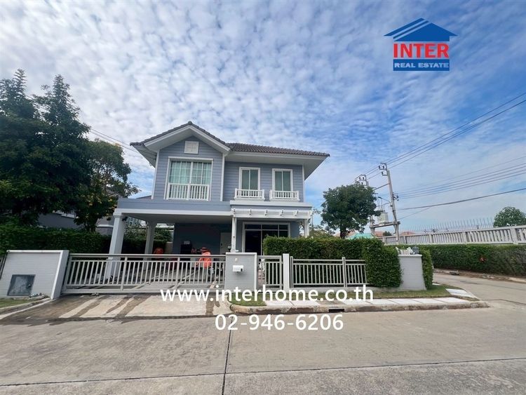 บ้านเดี่ยว 2 ชั้น 55.5 ตร.ว. หมู่บ้านบุราสิริปัญญาอินทรา ใกล้ซาฟารีเวิลด์ ซอยเลียบคลองสอง20 ถนนคู้บอน ถนนเลียบคลองสอง เขตคลองสามวา กรุงเทพ รูปที่ 2