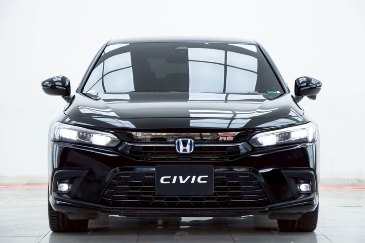 Honda Civic 2023 2.0 eHEV RS Sedan ไฮบริด ไม่ติดแก๊ส เกียร์อัตโนมัติ ดำ รูปที่ 4