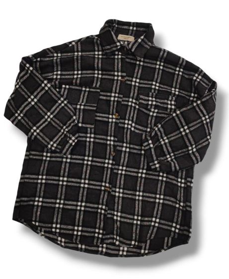 เชิ้ต BURBERRY BRIT🇮🇹🧥ลายเท่ รูปที่ 4