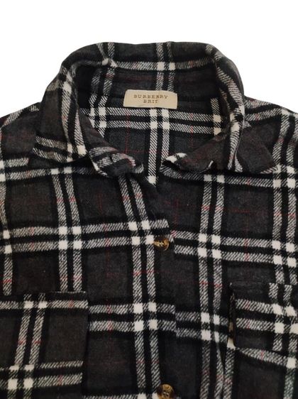 เชิ้ต BURBERRY BRIT🇮🇹🧥ลายเท่ รูปที่ 3