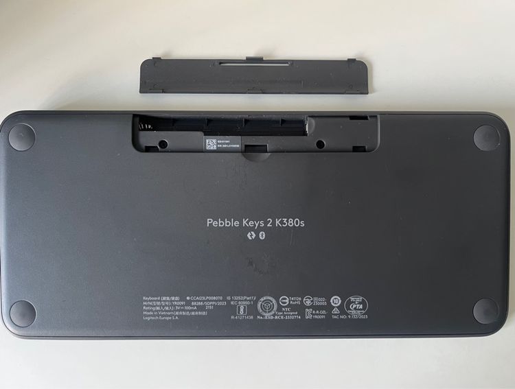 Logitech K380s Pebble Keys2 คีบอร์ดไร้สายเชื่อมต่อได้หลายเครื่องพร้อมกัน รูปที่ 3