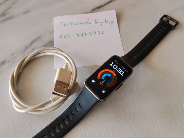 Huawei band9 (ดำ) เครื่องสวยแบตยังอึด