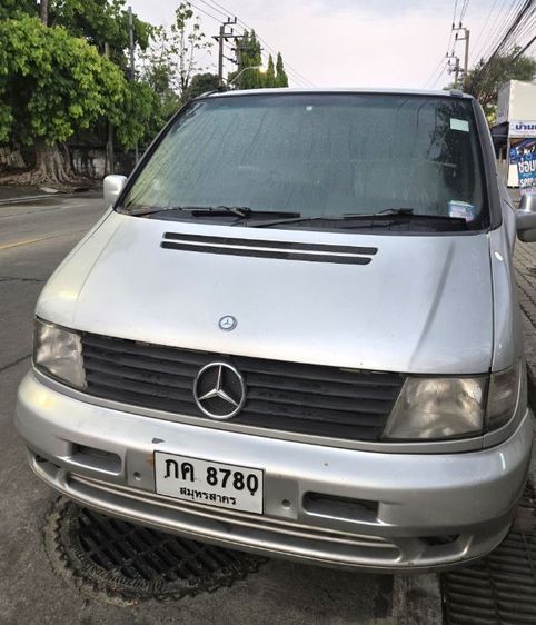 Mercedes-Benz V-Class 2001 Vito Van เบนซิน LPG เกียร์อัตโนมัติ บรอนซ์เงิน รูปที่ 4