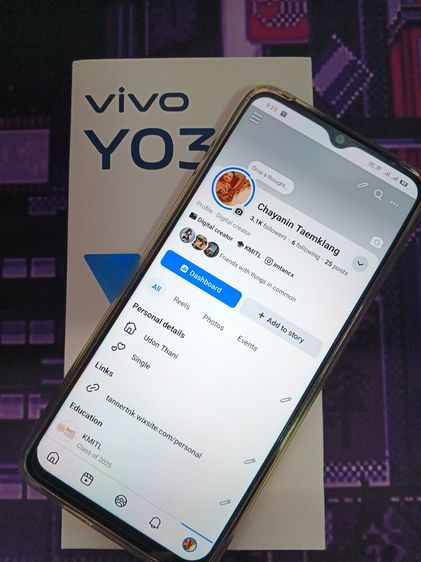 อื่นๆ 64 GB Vivo Y03T สภาพใหม่กริบ