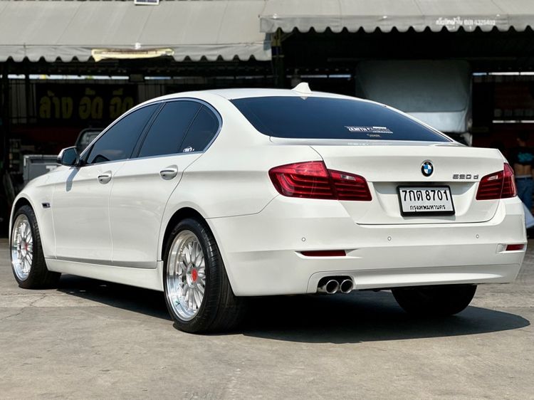 BMW Series 5 2016 520d Sedan ดีเซล ไม่ติดแก๊ส เกียร์อัตโนมัติ ขาว รูปที่ 4