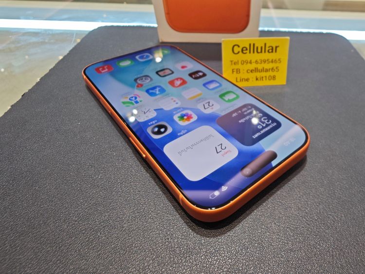 iPhone 17 Pro 256GB Batt100 สวยไร้รอย ประกันศูนย์ไทย6เดือนกว่า รูปที่ 9