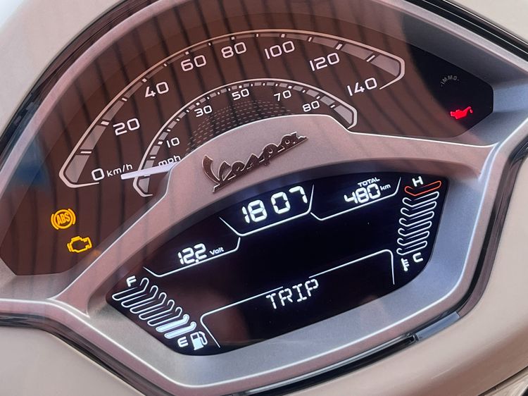 Vespa Primavera ปี 25 ไมล์แค่ 480 km. รูปที่ 3