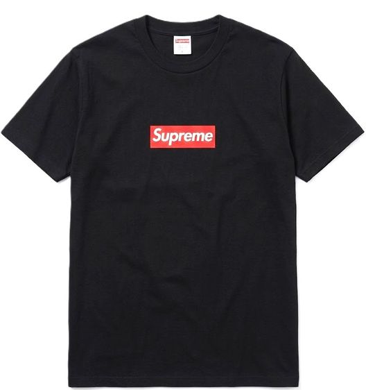 Supreme Box Logo Tee - shirt Made in USA.