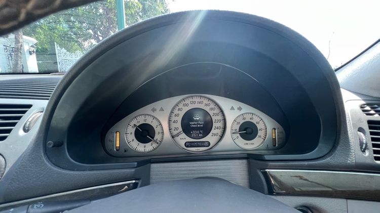 Mercedes-Benz E-Class 2003 E240 Sedan เบนซิน LPG เกียร์อัตโนมัติ น้ำเงิน รูปที่ 4