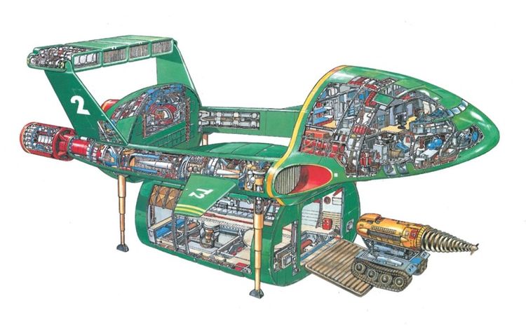 โมเดลเครื่องบิน thunderbird2 รูปที่ 4