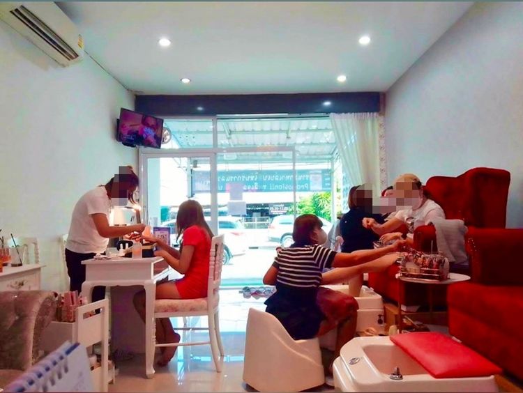เซ้งร้านทำเล็บ ลาดพร้าว โชคชัย 4 หน้าร้านเด่นมาก ติดร้านนวดชื่อดัง รูปที่ 6