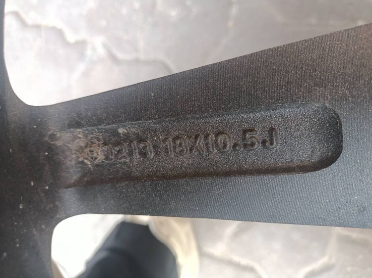 ขายล้อแม็ก หน้า9.5หลัง10.5 พร้อมยาง275-40-18ปี25 สวยกริบไม่มีตำหนิ รูปที่ 10
