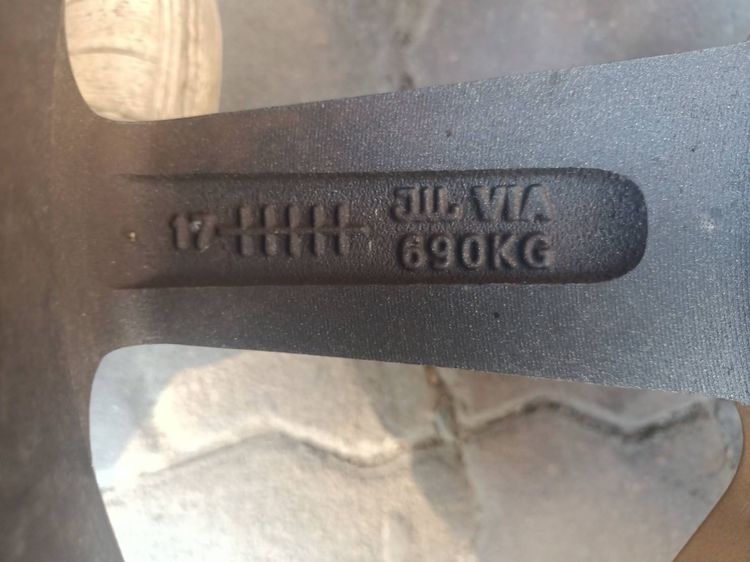 ขายล้อแม็ก หน้า9.5หลัง10.5 พร้อมยาง275-40-18ปี25 สวยกริบไม่มีตำหนิ รูปที่ 12