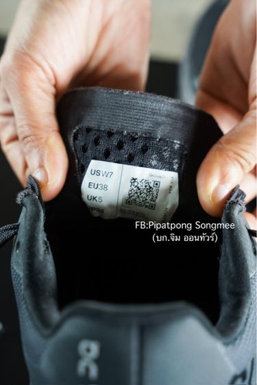 On Running Cloudmonster สี All Black รูปที่ 9