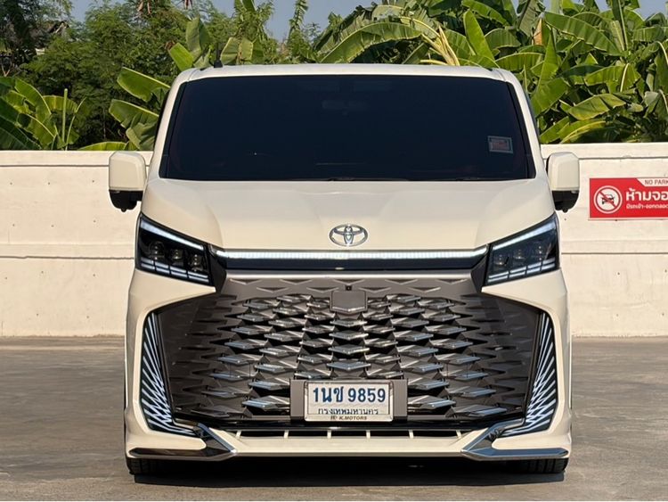 Toyota Hiace 2024 2.8 GL Van ดีเซล ไม่ติดแก๊ส เกียร์อัตโนมัติ ขาว รูปที่ 3