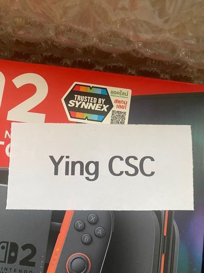 📌 (ของใหม่ มือ 1) Nintendo Switch 2 Mario Kart World Bundle (มีแผ่นเกมส์ Mario Kart ในชุด) 📌 รูปที่ 3