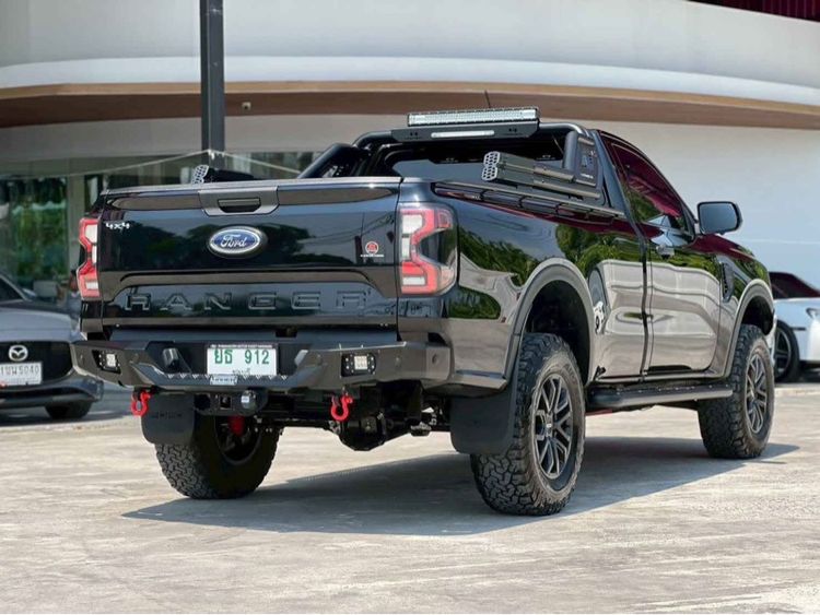 Ford Ranger 2022 2.0 Turbo XL 4WD Pickup ดีเซล ไม่ติดแก๊ส เกียร์ธรรมดา ดำ รูปที่ 4
