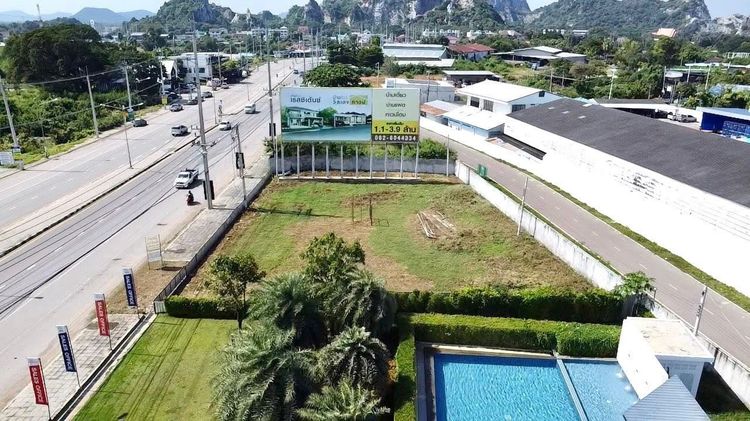 ขายที่ดินเปล่าทำเลดีอยู่หน้าโครงการหมู่บ้านชีวาราชบุรี ติดถนนทางหลวงแผ่น