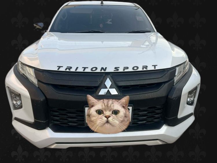 รถ Mitsubishi Triton All New Double Cab 2.4 GT Plus สี ขาว
