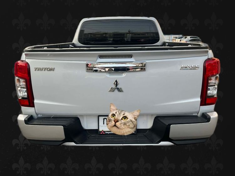 Mitsubishi Triton 2020 All New Double Cab 2.4 GT Plus Pickup ดีเซล ไม่ติดแก๊ส เกียร์อัตโนมัติ ขาว รูปที่ 2