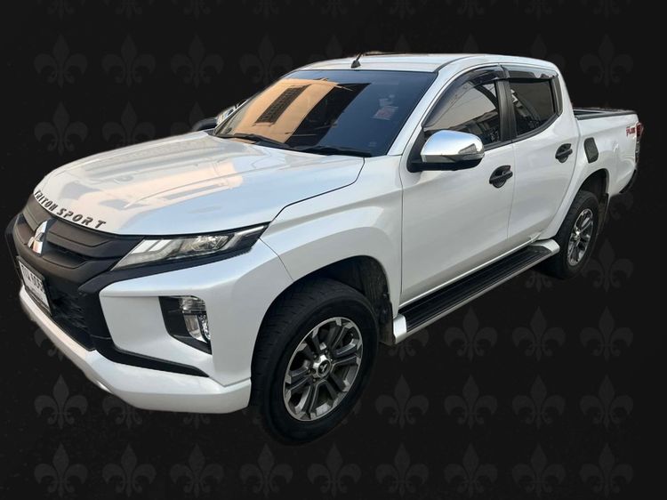 Mitsubishi Triton 2020 All New Double Cab 2.4 GT Plus Pickup ดีเซล ไม่ติดแก๊ส เกียร์อัตโนมัติ ขาว รูปที่ 3