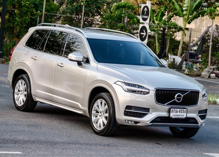 Volvo XC90 2019 2.0 D5 Momentum 4WD Utility-car ดีเซล ไม่ติดแก๊ส เกียร์อัตโนมัติ บรอนซ์ทอง รูปที่ 3