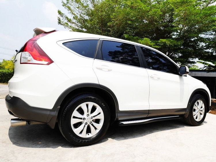 Honda CR-V 2013 2.0 E 4WD Utility-car เบนซิน ไม่ติดแก๊ส เกียร์อัตโนมัติ ขาว รูปที่ 4