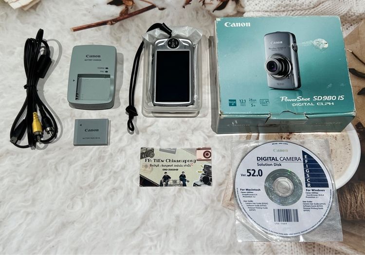 กล้องดิจิตอล Canon IXY 930 IS Full Box รูปที่ 2