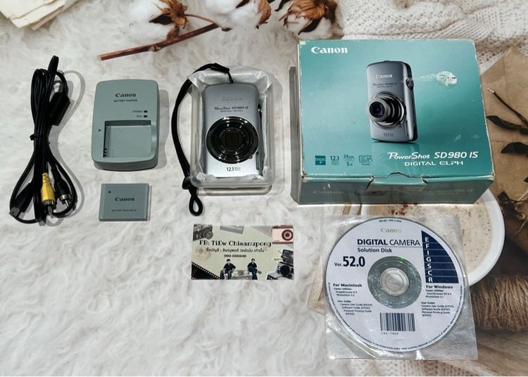กล้องดิจิตอล Canon IXY 930 IS Full Box